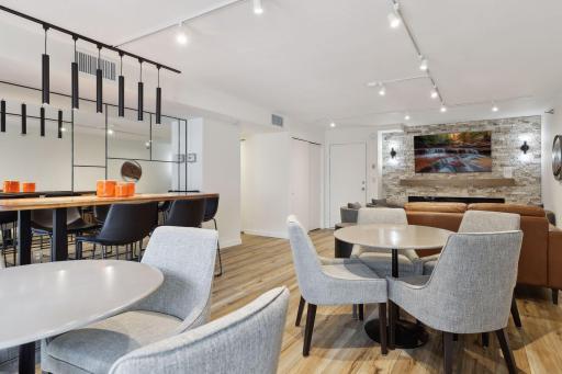 Partyroom and pool deck