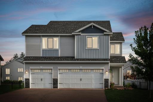 Photo for 408 Bluebird Drive NW, Isanti, MN 55040 - listing #6815594 Twilight 408 Bluebird Dr NW Isanti MN 55040