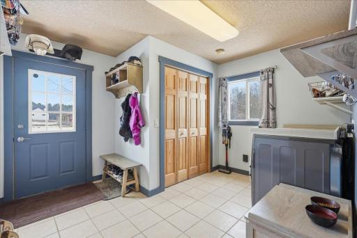 Perfect mud room, utility space and laundry room