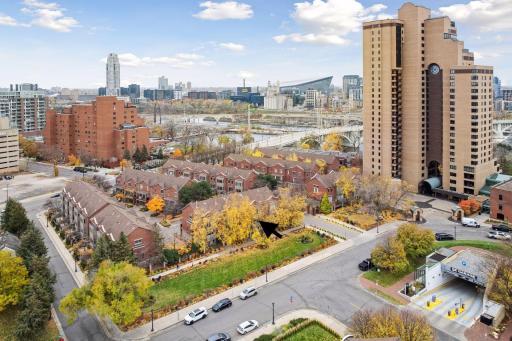 Lourdes Square Townhomes in Historic Old Town Minneapolis
