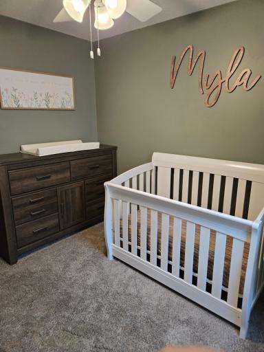 4th bedroom with furniture