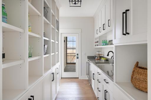 Walk-thru Pantry - Images shown are from previous model and representative of design, layout and finishes