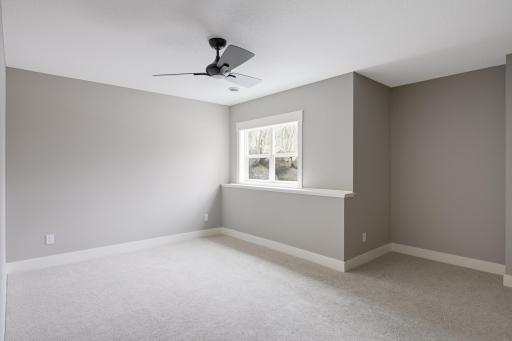 Lower Level Bedroom - Images shown are from previous model and representative of design, layout and finishes
