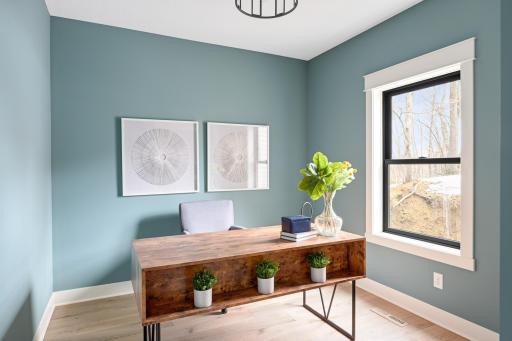Main Level Bedroom/Office -Images shown are from previous model and representative of design, layout and finishes