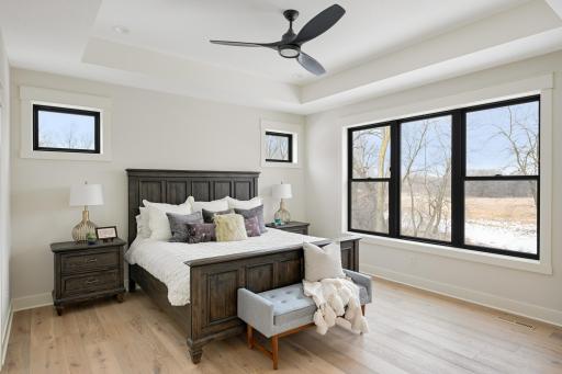 Primary Suite - Images shown are from previous model and representative of design, layout and finishes