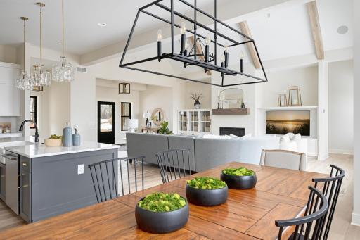 Dining Room - Images shown are from previous model and representative of design, layout and finishes
