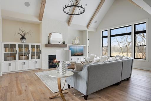Main Level Great Room - Images shown are from previous model and representative of design, layout and finishes