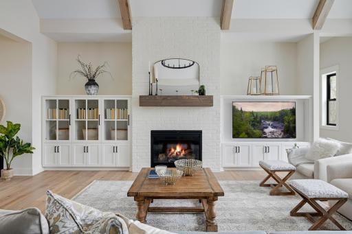 Main Level Great Room - Images shown are from previous model and representative of design, layout and finishes