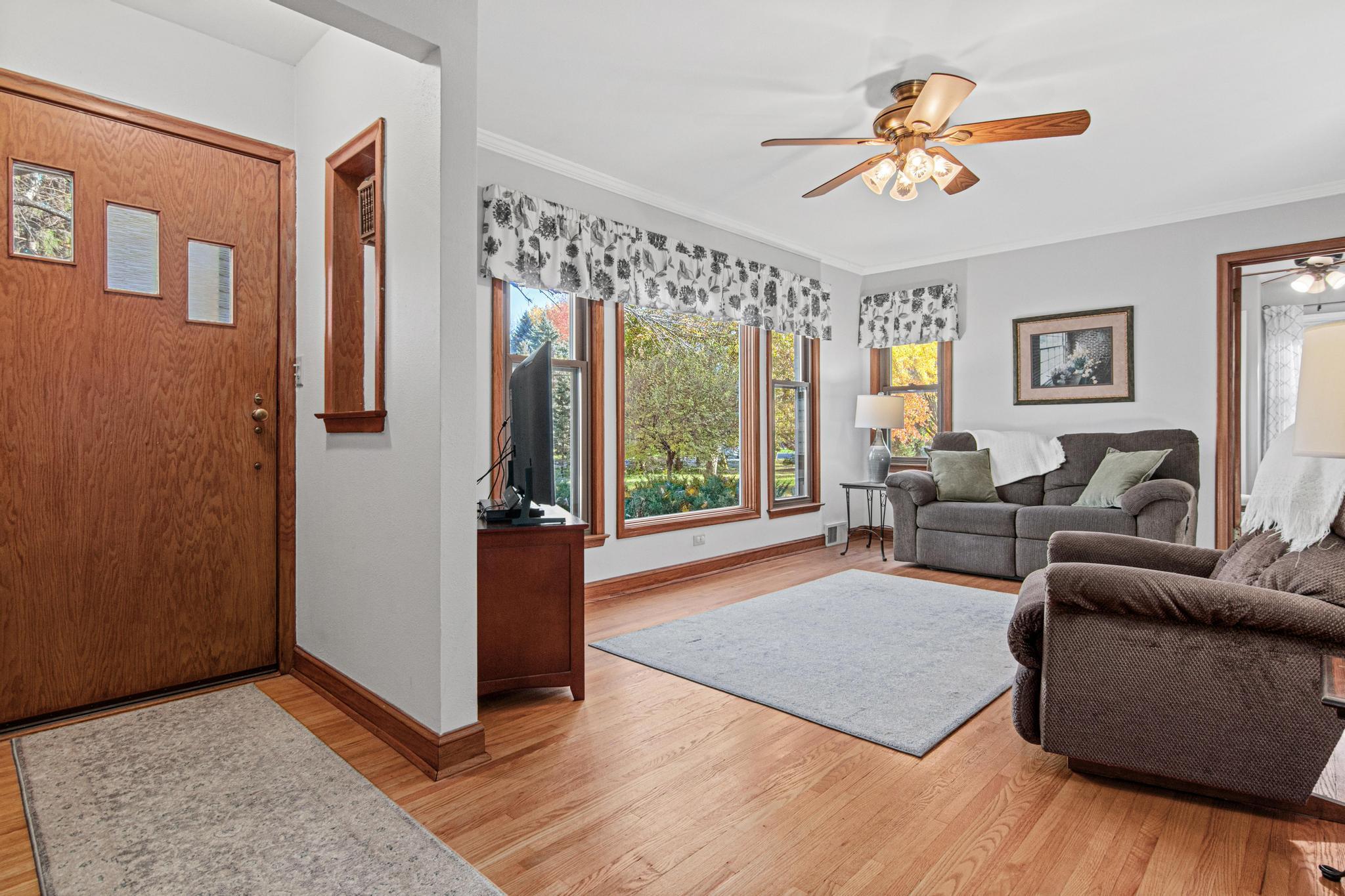 Entry from front door