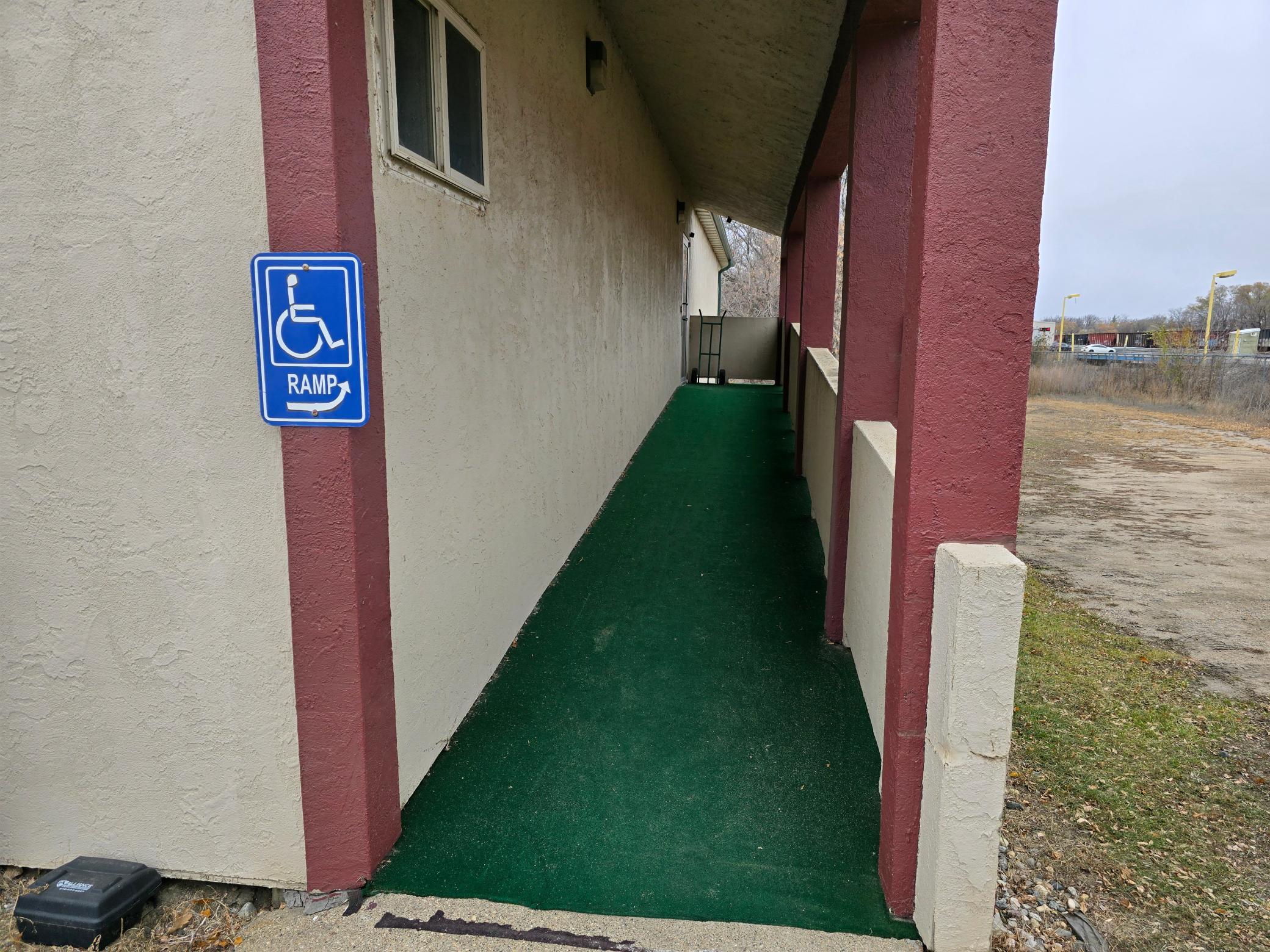 Handicap ramp