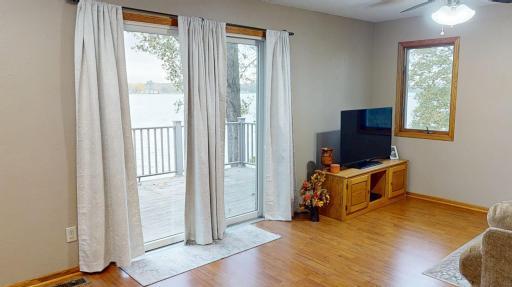 Patio Doors to Lakeside Deck