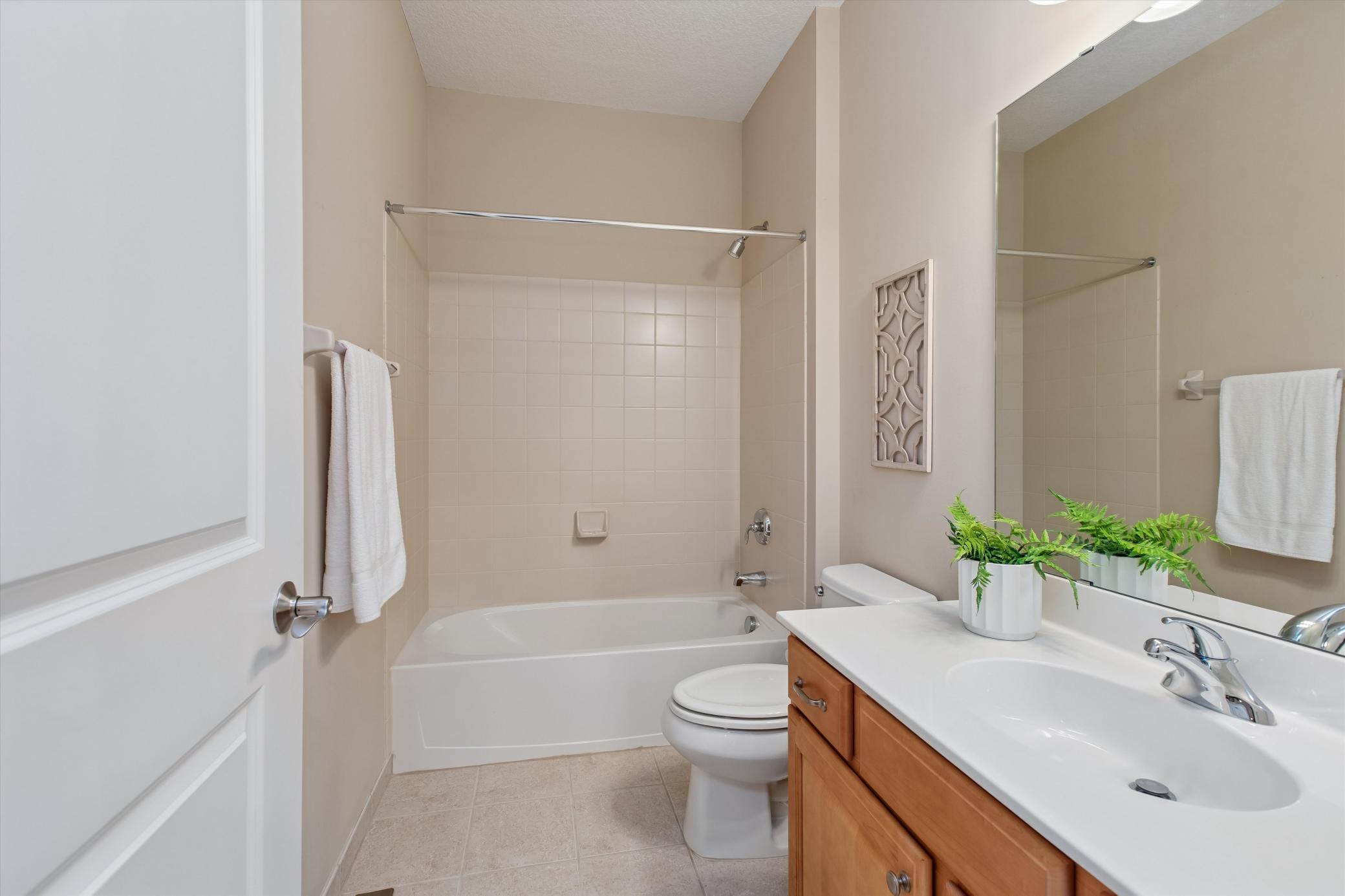 Guest bathroom- one of three full baths