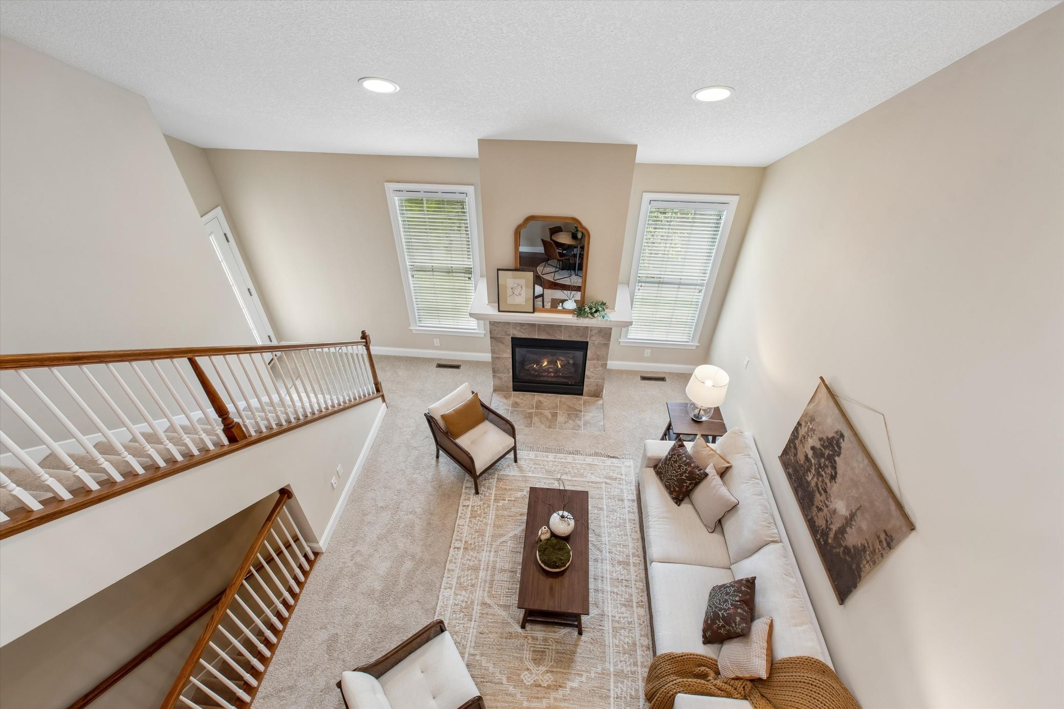 Impressive view from loft