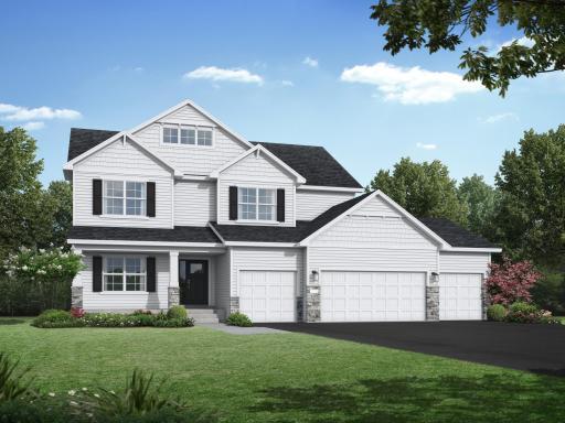 Photo for 23776 Vintage Street NW, Saint Francis, MN 55070 - listing #6816179 Sedona B 4 Car - rendering is for illustrative purposes only