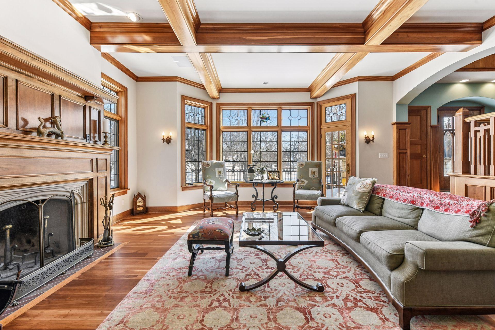 Glorious leaded and stained Eckley glass