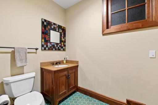 Party level bath