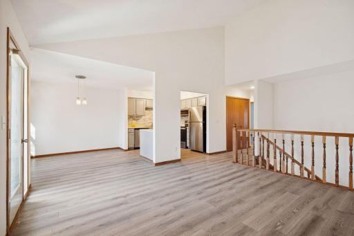 Open-concept design connecting living, dining and kitchen areas - perfect for everyday living and entertaining.