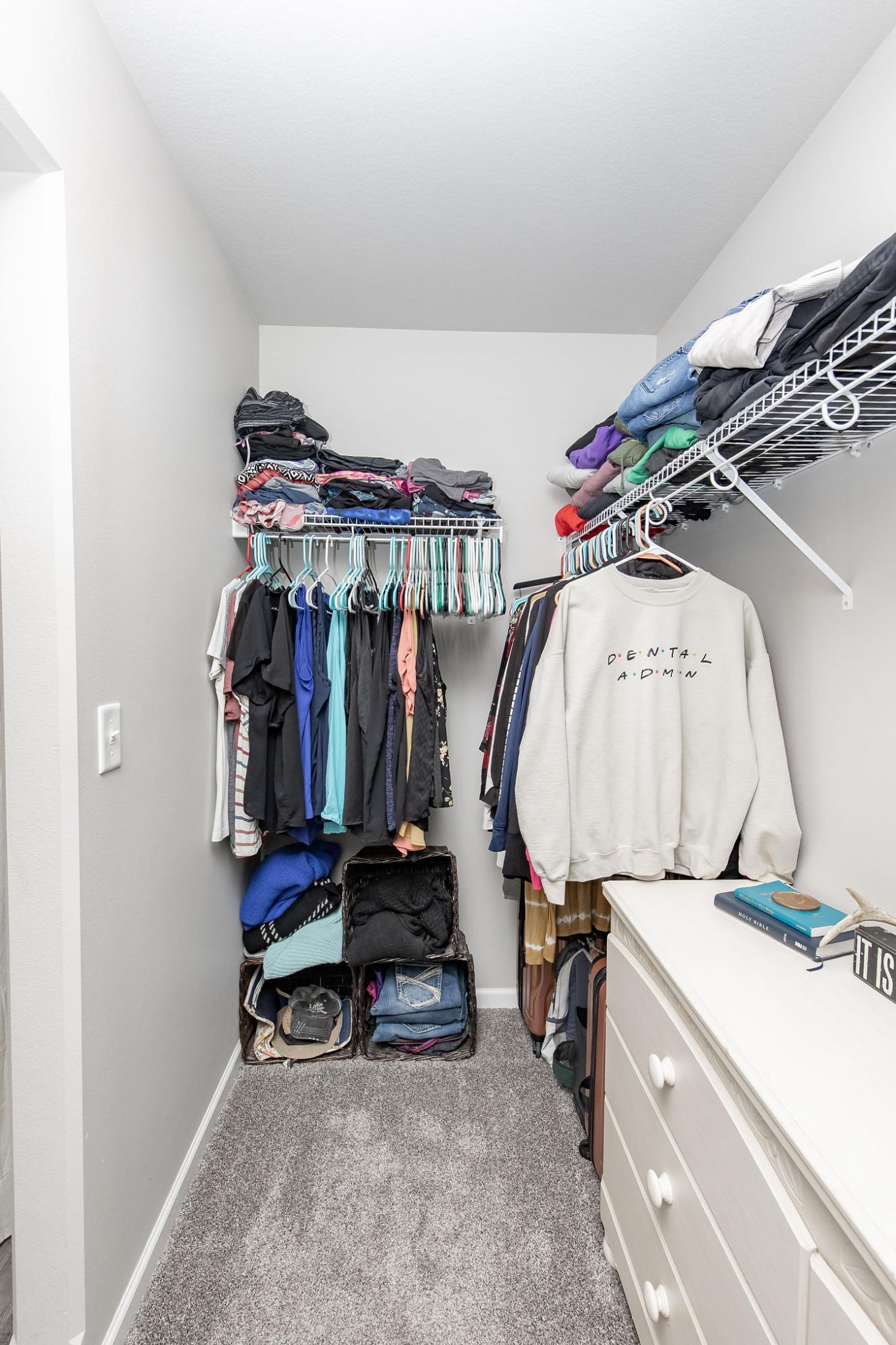 Primary Walk-in closet