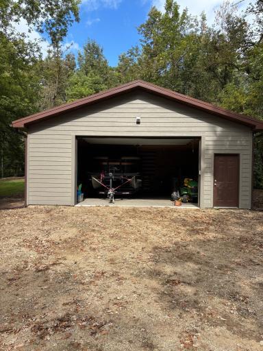 Back lot garage. 28X32, 9’ garage door.