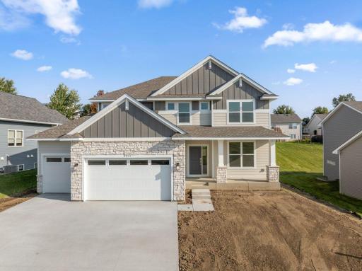 Photo for 4913 Noble Drive NW, Rochester, MN 55901 - listing #6816567 (Actual photo of the home) Home is complete and move in ready!