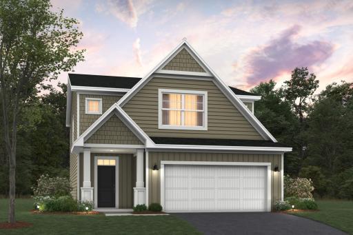 Photo for 1109 Annacotte Lane, Rosemount, MN 55068 - listing #6816709 Artist rendering of exterior of home, for illustrative purposes only. .