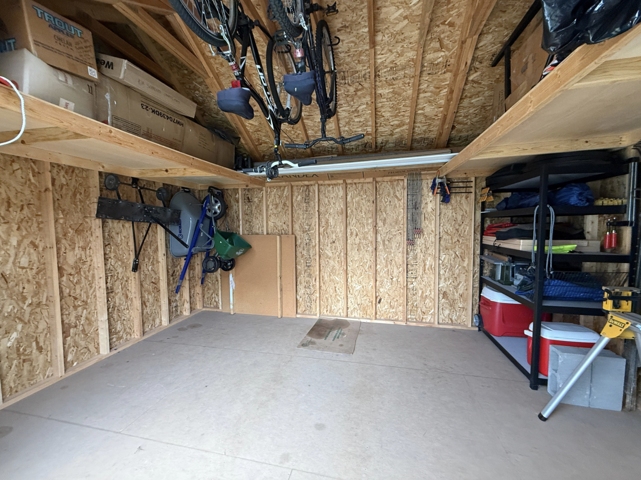 Shed Interior