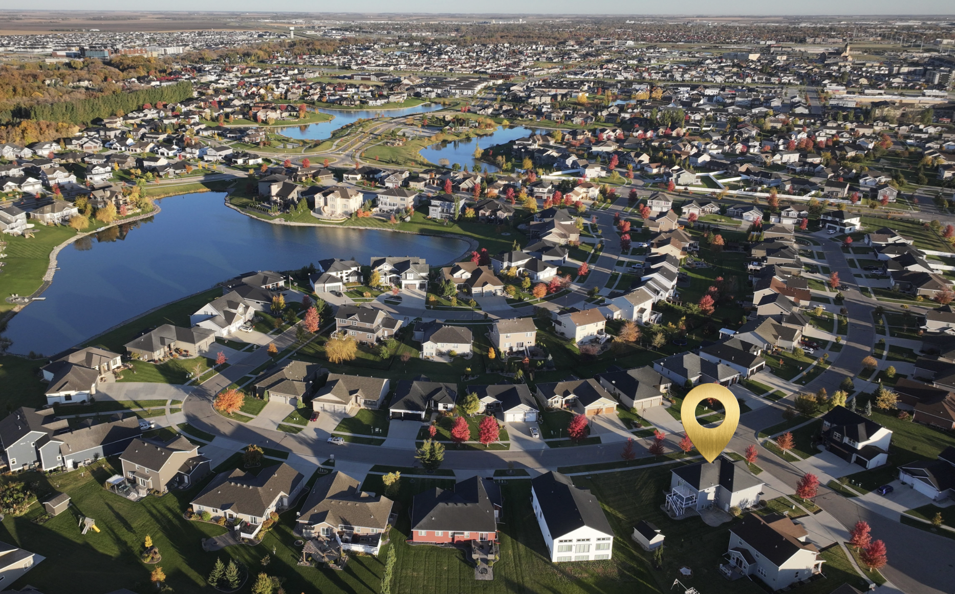 Shadow Creek/Shadow Wood Aerial View