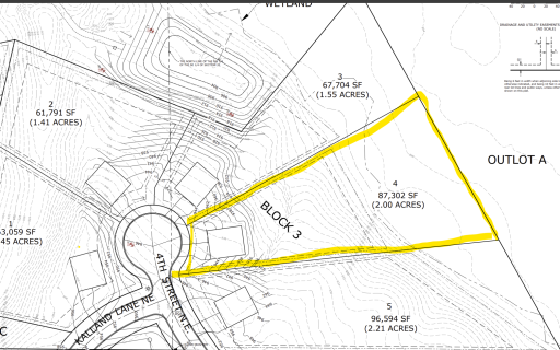 XXXX 4th St Ct NE Lot 4 Block 6, Hanover, MN 55341