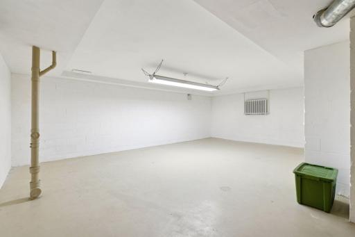 Large flex room. Create a new room or use for storage.