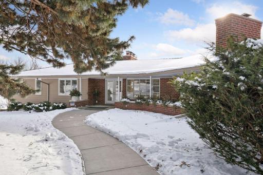 Lovely rambler on a private 1.40 acre lot.