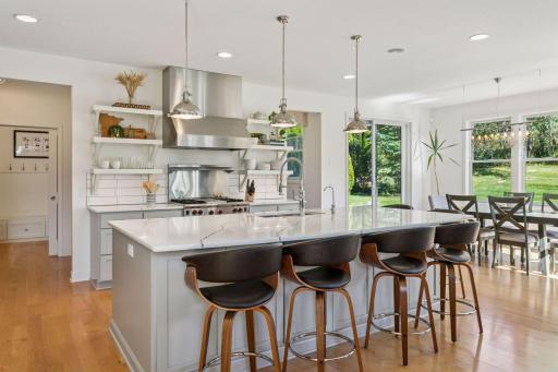 Welcome to this quality built home where the chef's kitchen is the heart of the home