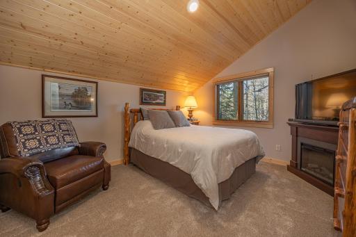 Second bedroom in the upper level of home
