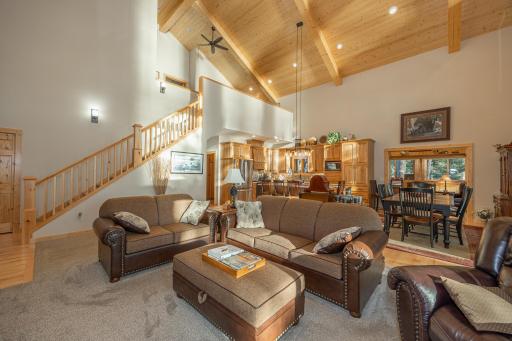 Additional views of open concept interior