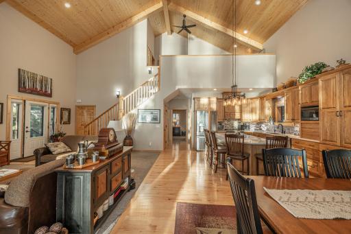 Additional views of open concept living area