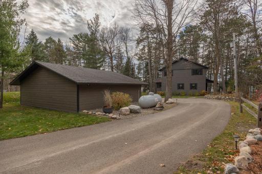 A paved driveway leads you into this amazing property