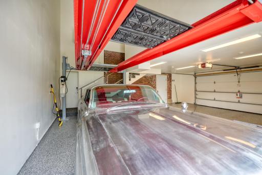 Access to loft in garage