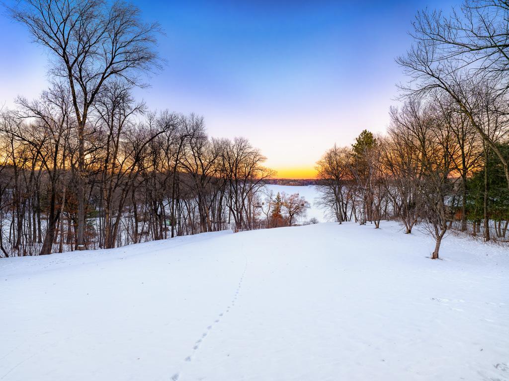Beautiful twilight skies over Christmas Lake!