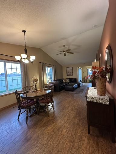 Dining room into Living room