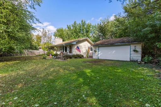 Situated on a spacious lot.