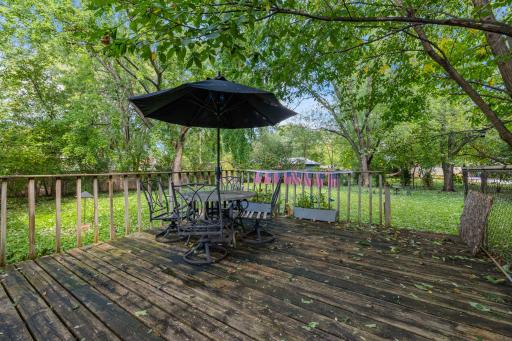 Enjoy the generous deck and large, fully fenced backyard—ideal for outdoor entertaining or relaxing in privacy.
