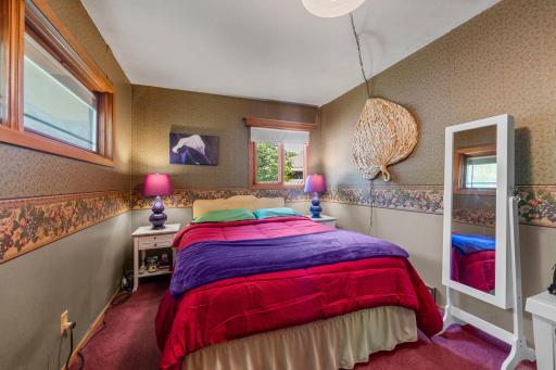 Two comfortably sized bedrooms are located on the main level.