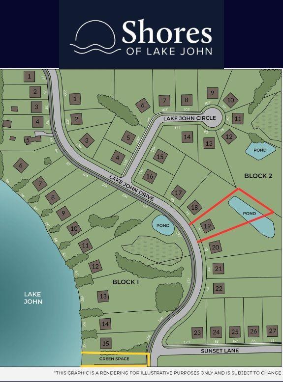 Be a part of the new exciting SHORES OF LAKE JOHN development in Annandale.