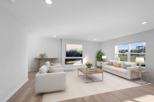 Photo for 1690 Langston Avenue NE, Saint Michael, MN 55376 - listing #6818484 Family Room (Photo of similar home - Colors and selections will vary)