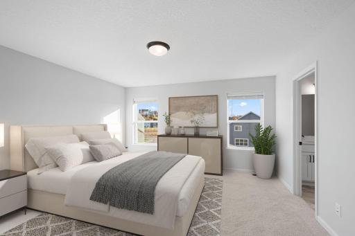 Owner's Suite (Photo of similar home - Colors and selections will vary)