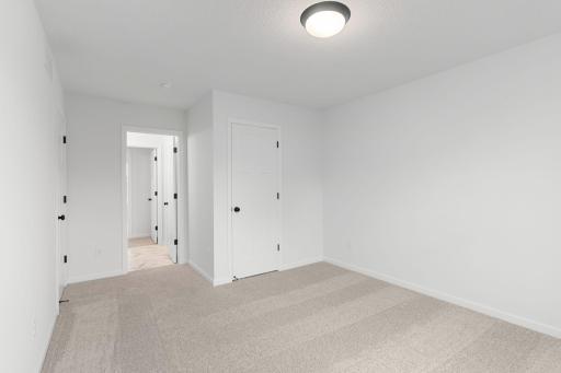 Second Bedroom (Photo of similar home - Colors and selections will vary)