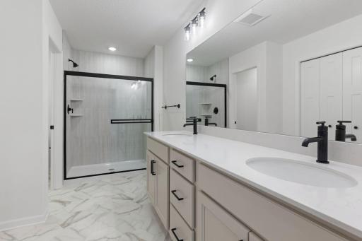 Owner's Bathroom (Photo of similar home - Colors and selections will vary)