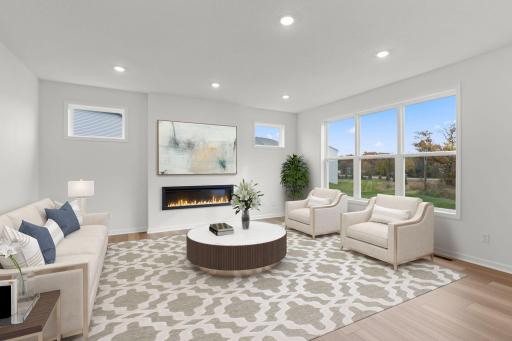 Family Room (Photo of similar home - Colors and selections will vary)