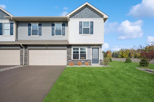 Welcome to your beautiful new corner unit townhome!