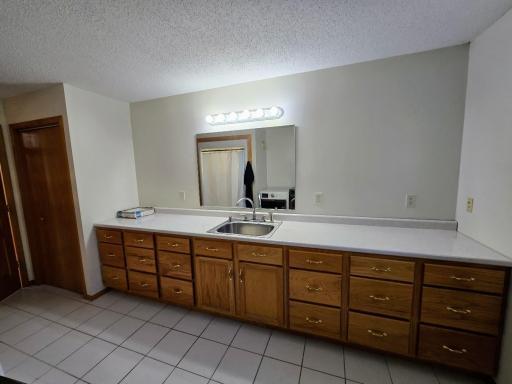 Plenty of countertop space & storage & 2 closets