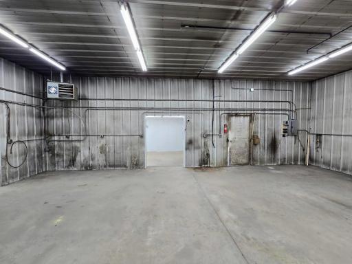 Door to parts room & east exit door